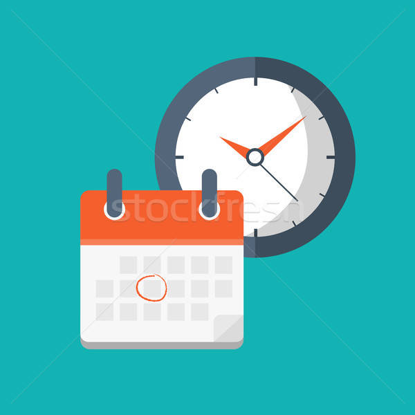 600x600 Calendar And Clock Icon Schedule, Appointment, Important Date