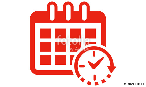 500x300 Schedule Icon Stock Image And Royalty Free Vector