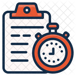 256x256 Schedule Icon Of Colored Outline Style