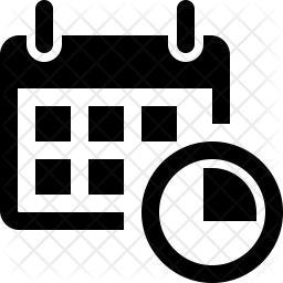 256x256 Schedule Icon Of Glyph Style