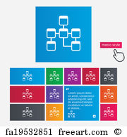 180x195 Free Art Print Of Importing A Schema To A Database Icon