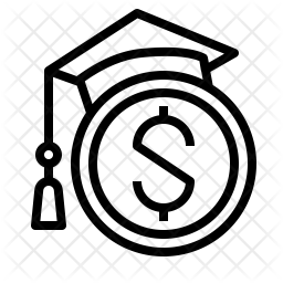 256x256 Scholarship Icon Of Line Style