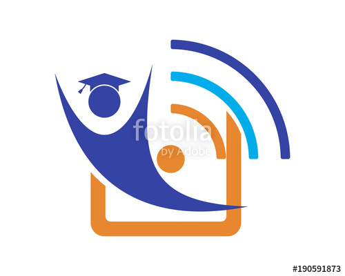 500x400 Education Scholar Signal Education Scholarship Image Vector Icon