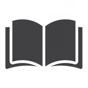 300x300 Photostock Vector Open Book Vector Simple Icon Magazine Library