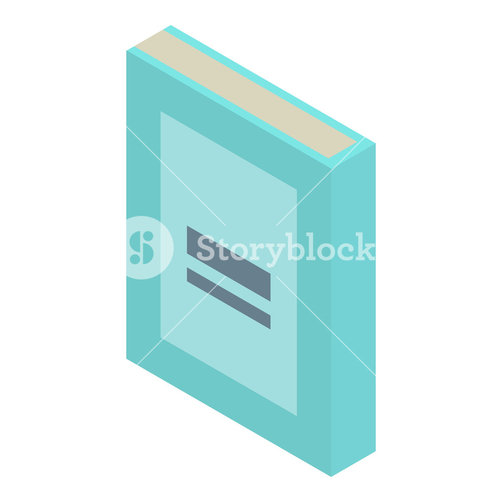 1000x1000 School Book Icon Isometric Of School Book Vector Icon For Web