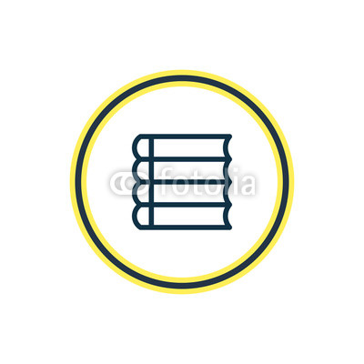 400x400 Vector Illustration Of Schoolbook Icon Line Beautiful Book