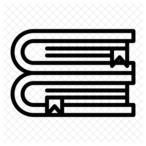512x512 Books Icon Of Line Style