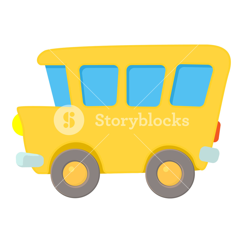 1000x1000 School Bus Icon Cartoon Illustration Of School Bus Vector Icon