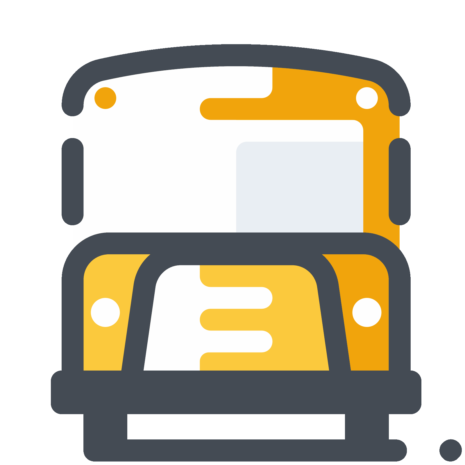 1600x1600 Traditional School Bus Icon