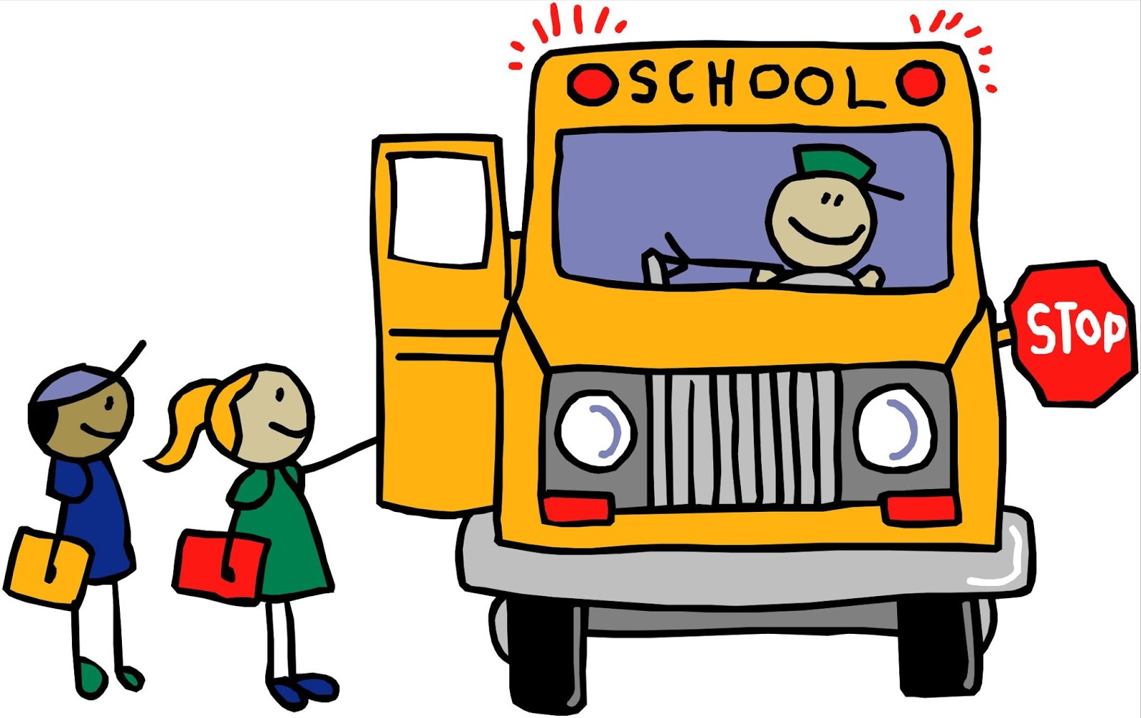 1600x1007 School Bus Free