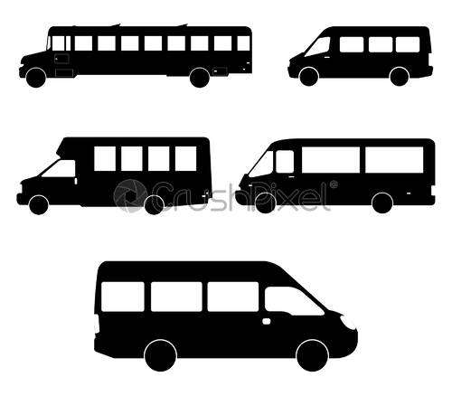500x438 School Bus Icon, Stock Vector Crushpixel
