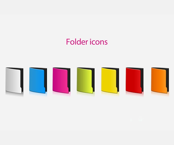 elementary icons color folders blue manilla