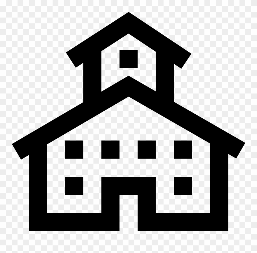 880x866 School House Icon Free