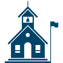 240x240 Hd School House Icon