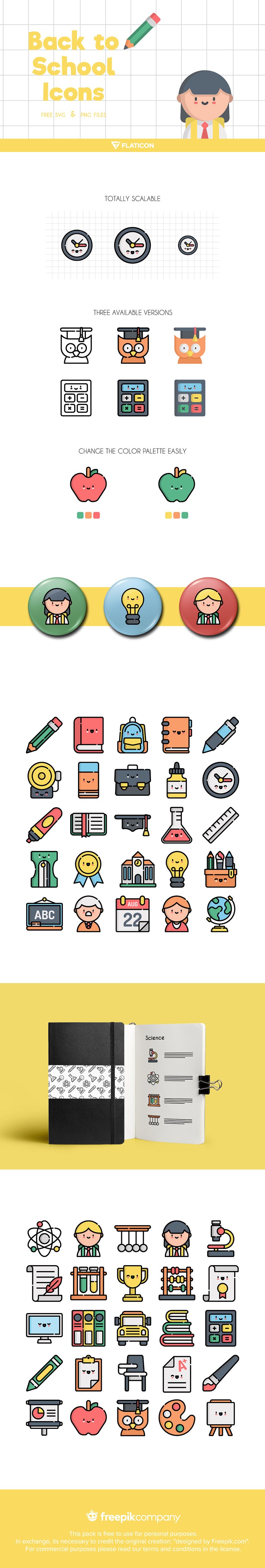 750x4442 Free Back To School Icons Creative Nerds