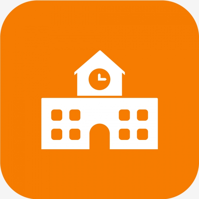 640x640 Vector School Icon, School, University, Educational Png And Vector