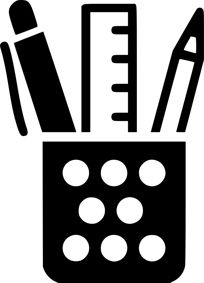 708x980 School Supplies Png Icon Free Download