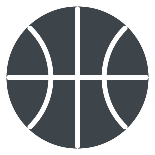 512x512 Basketball Ball Flat School Icon