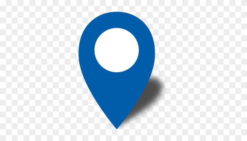 840x480 Simple Location Map Blue Free Vector Data
