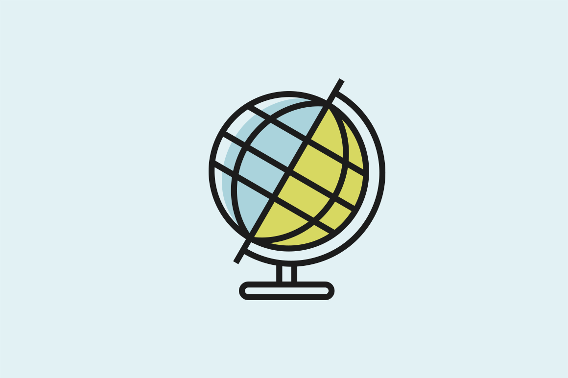 1160x772 School Subject Icons