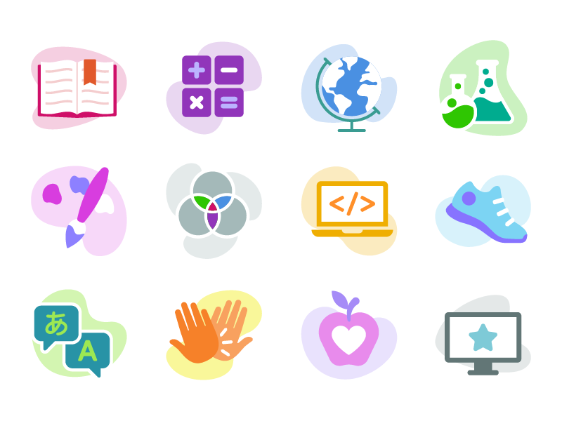 800x600 Subject Icons