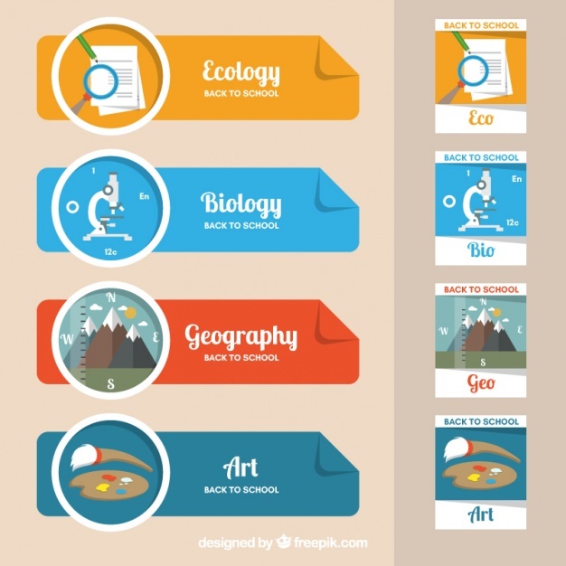 626x626 Subjects Vectors, Photos And Free Download