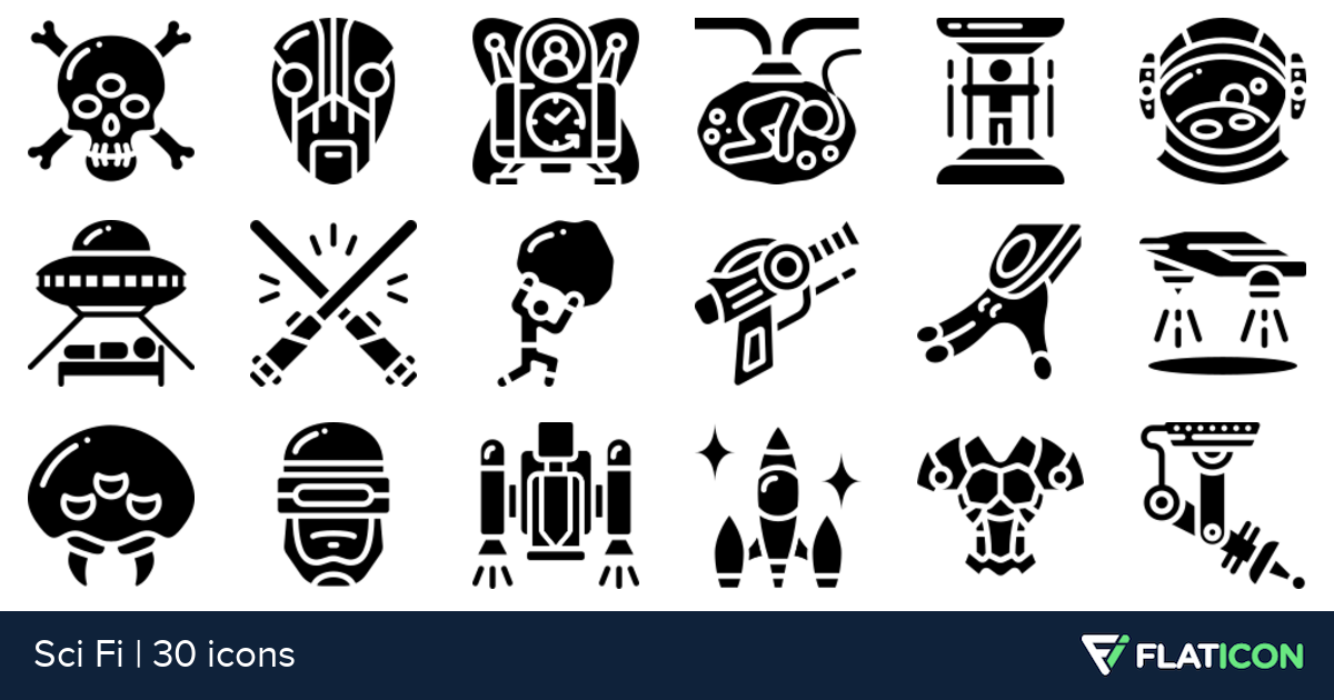 1200x630 Sci Fi Free Icons