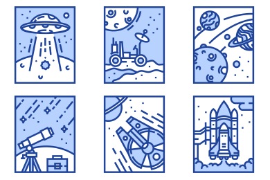 390x260 Sci Fi Icons