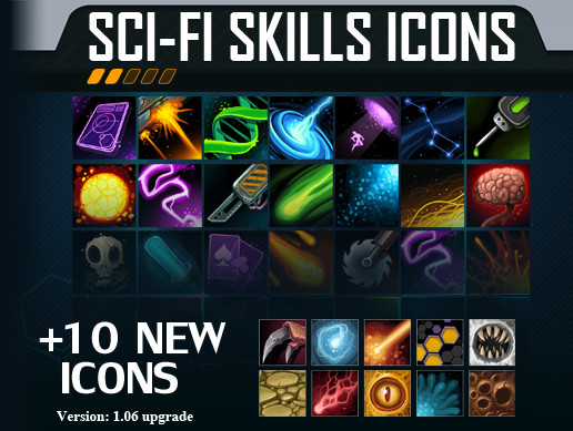 516x389 Sci Fi Skill Icon Pack