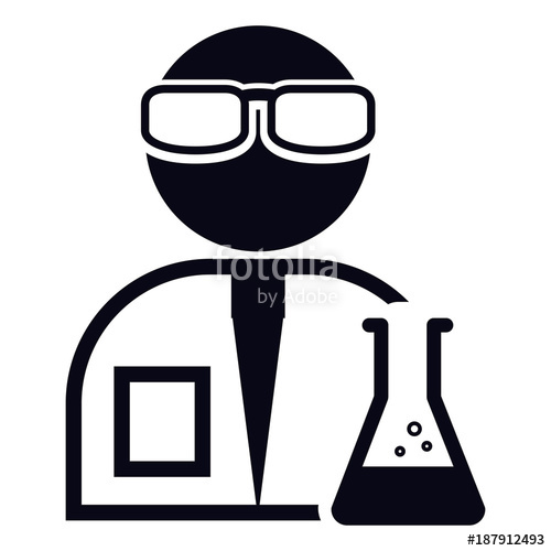 Scientist Icon Stock Image And Royalty Free Vector 500x500 Scientist Icon Stock Image And Royalty Free Vector