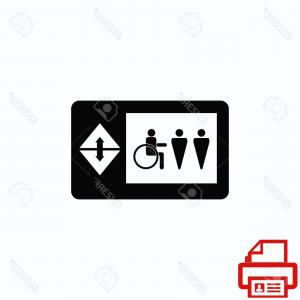 300x300 Photostock Vector Scissor Lift And Elevated Work Platform Safety