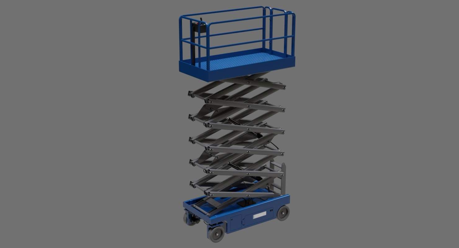 1480x800 Scissor Lift Model