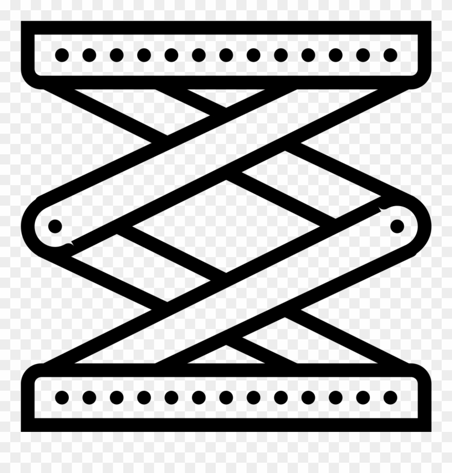 880x920 Scissor Lift Icon