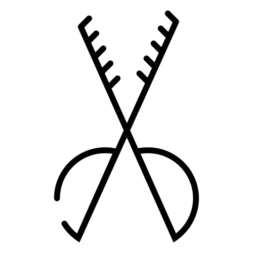 512x512 Barber Hair Scissors Icon