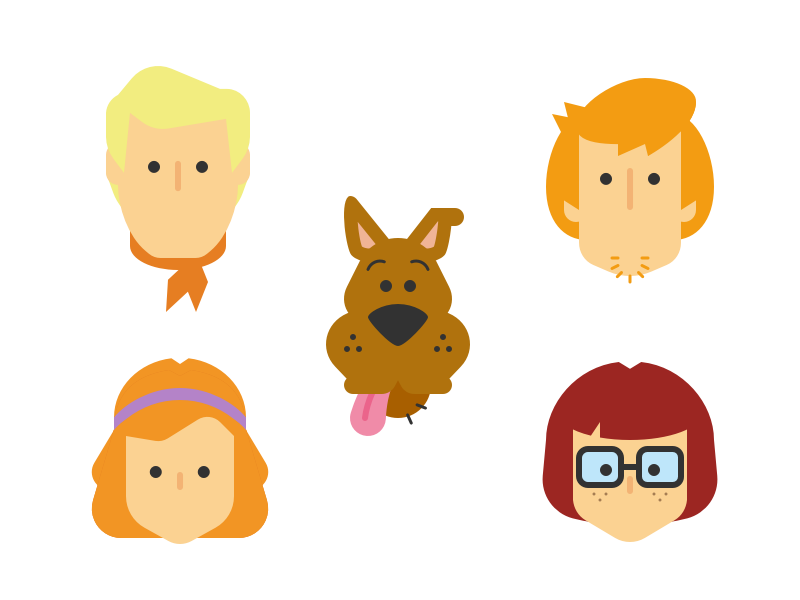 800x600 Scooby Doo Icons