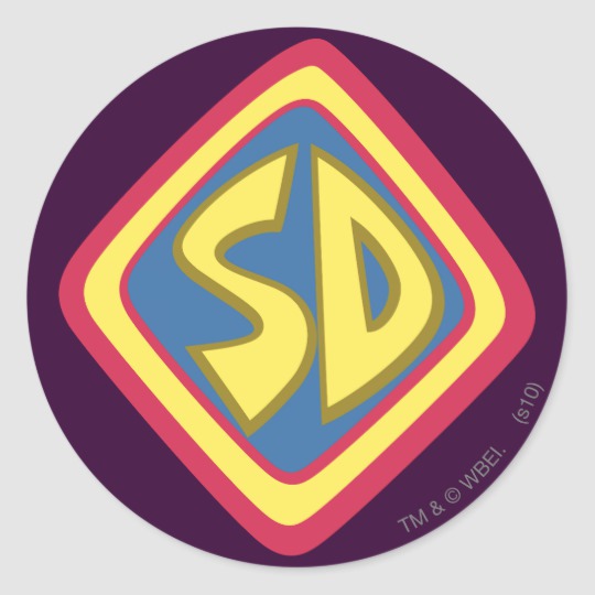 540x540 Scooby Doo Sd Icon Classic Round Sticker