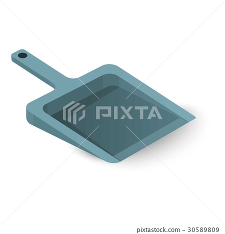 450x468 Scoop Icon, Isometric Style