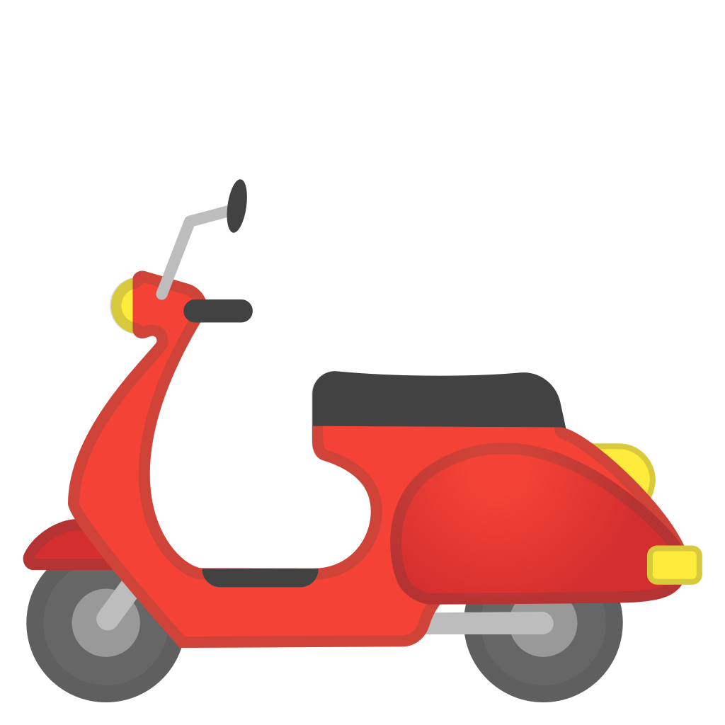 1024x1024 Motor Scooter Icon Noto Emoji Travel Places Iconset Google
