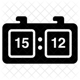 256x256 Scoreboard Icon Of Glyph Style