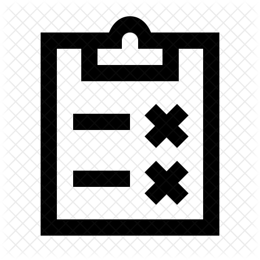 512x512 Scorecard Icon Of Line Style