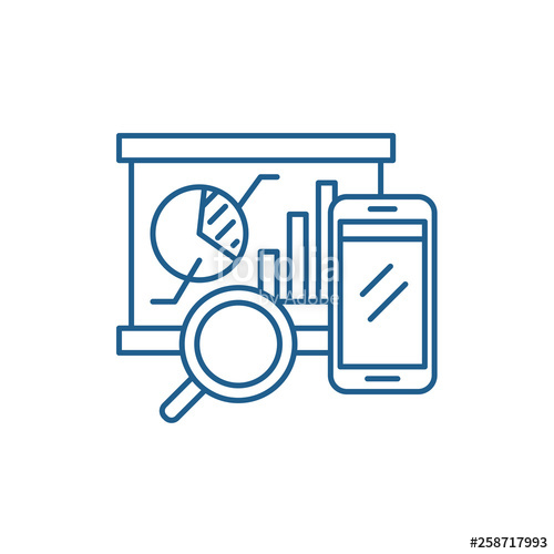 500x500 Balanced Scorecard Line Concept Icon Balanced Scorecard Flat