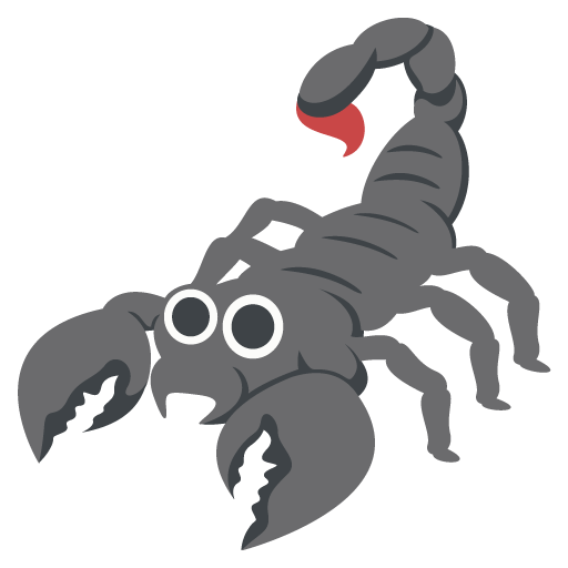 Scorpion Emoji Vector Icon Free Download Vector Logos Art 512x512 Scorpion Emoji Vector Icon Free Download Vector Logos Art