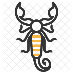 Scorpion Icon Of Colored Outline Style 256x256 Scorpion Icon Of Colored Outline Style