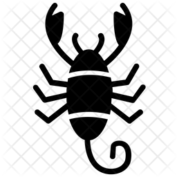 Scorpion Icon Of Glyph Style 256x256 Scorpion Icon Of Glyph Style