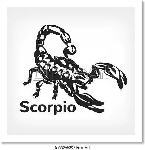 Free Art Print Of Scorpion Vector Black Icon Logo Scorpion Vector 561x581 Free Art Print Of Scorpion Vector Black Icon Logo Scorpion Vector