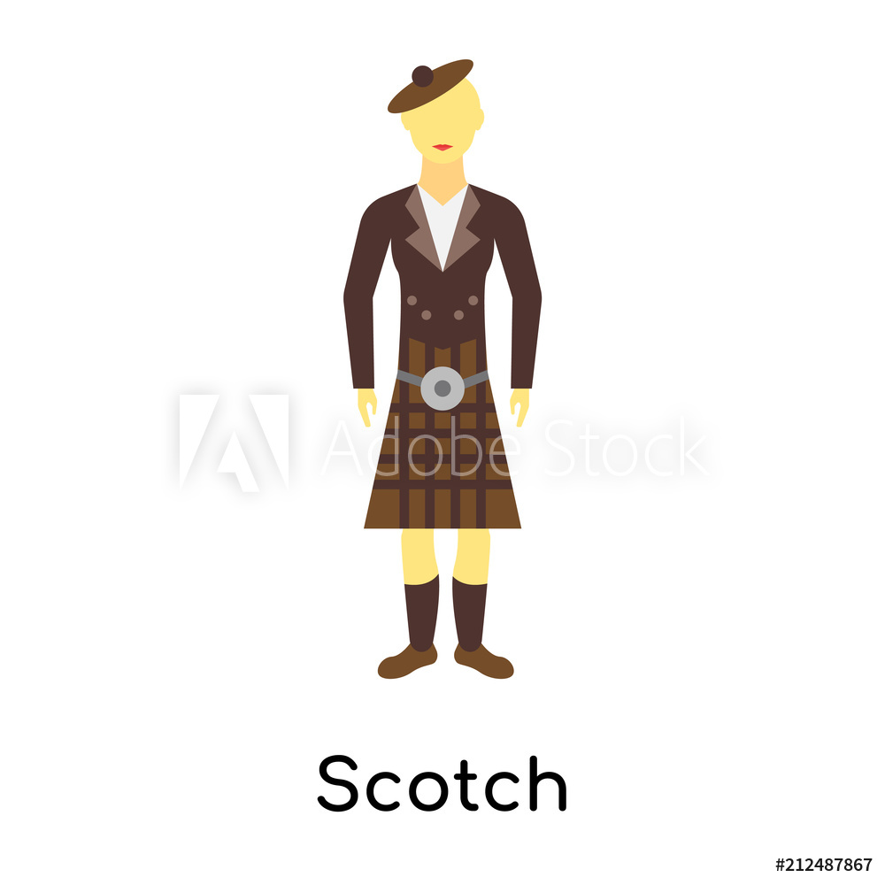 1000x1000 Photo Art Print Scotch Icon Vector Sign And Symbol Isolated