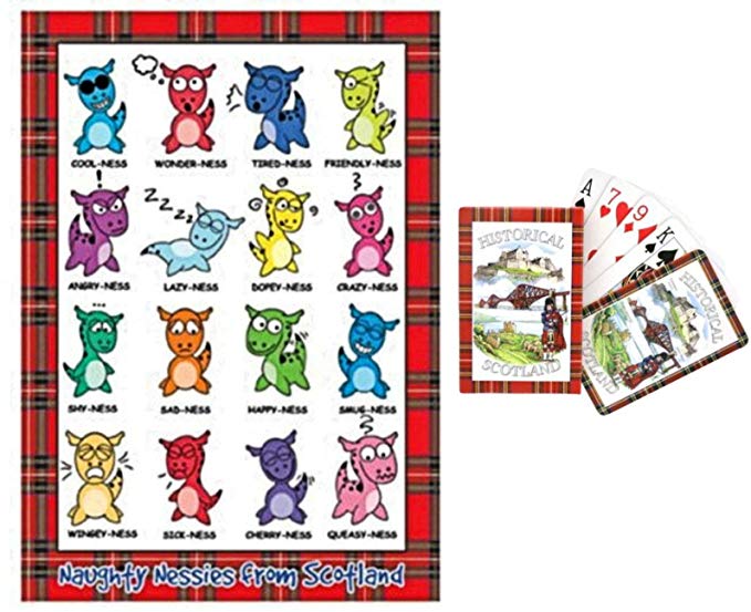 679x553 Nessie Loch Ness T Towel + Scotland Icon Piper Castle