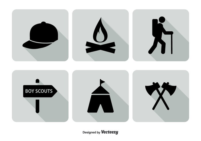 700x490 Boy Scout Icon Set