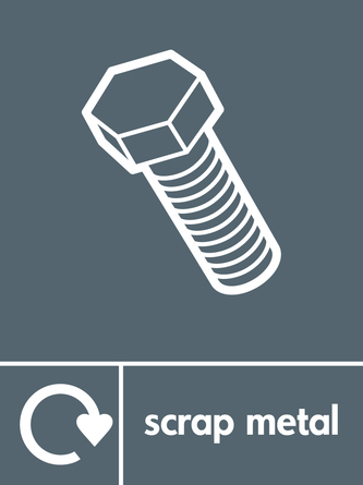 333x445 Scrap Metal Signage