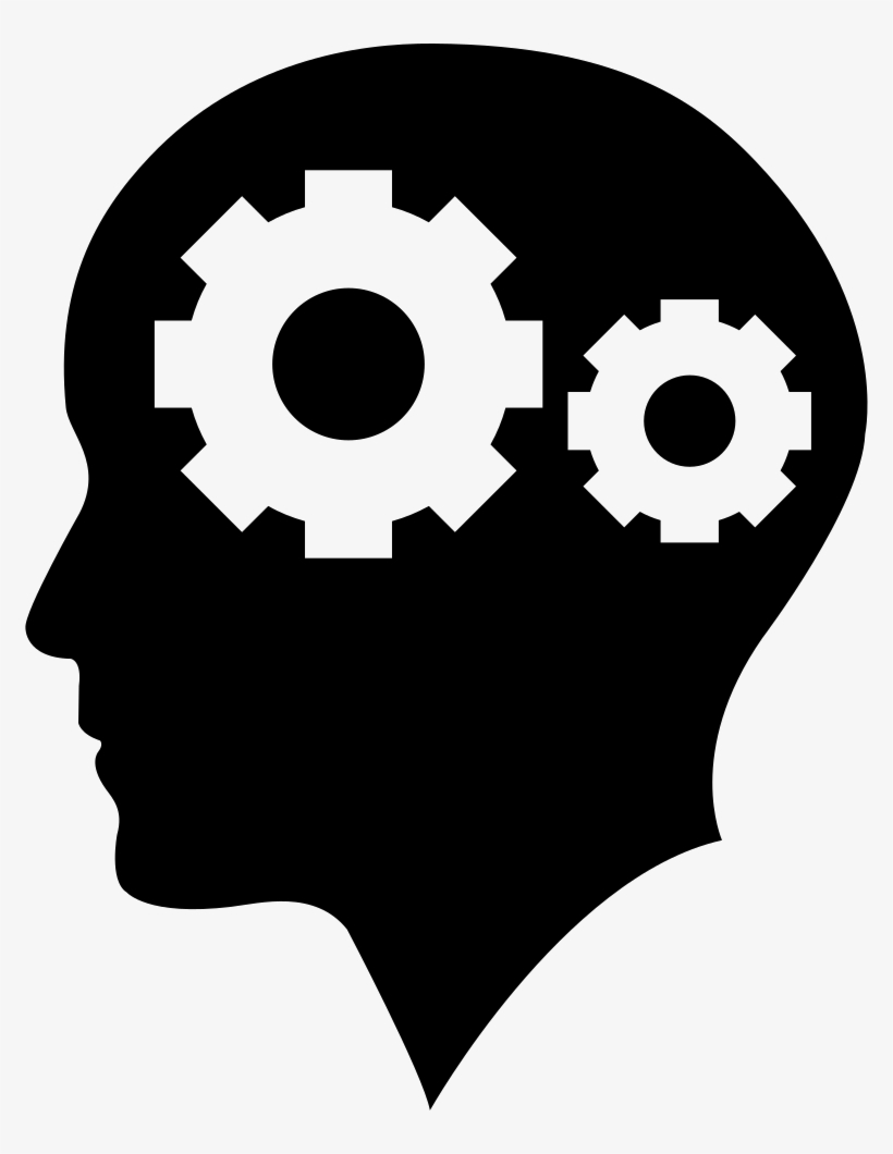 820x1060 Man Bald Head With Two Gears Inside Comments